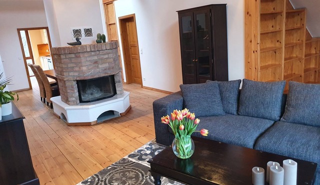 Cozy attic apartment on the Auenhof in Wustermark in Havelland