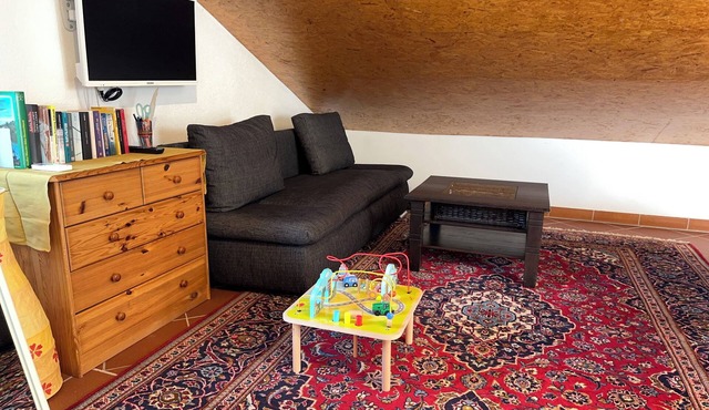 Cozy attic apartment with a view of the countryside, aircon and high-speed DSL