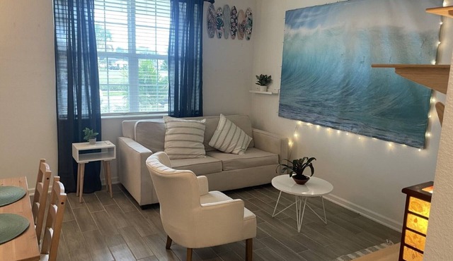 Cozy Beach Style Attached Apartment Studio