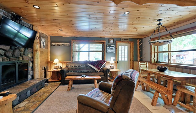 Cozy Birch Suite – Fireplace, Lake Access & Trail Nearby