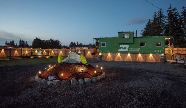Cozy Caboose in Sequim, WA