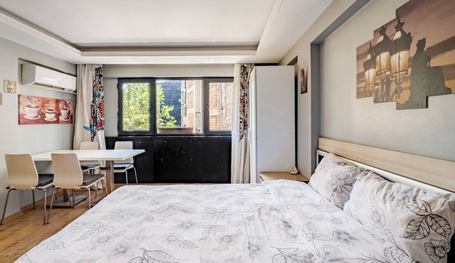 Cozy Central Flat w/Netflix & Elevator Near Metro 2 minute walking distance