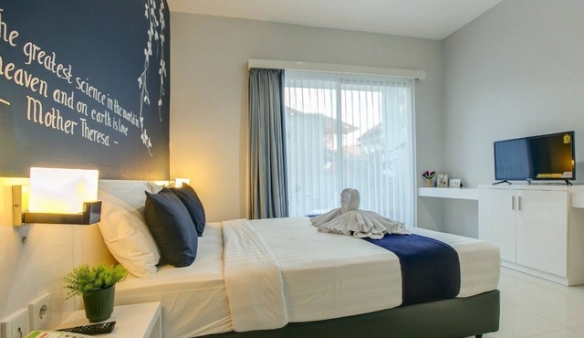 Cozy Couple Studio with Rice Field View Seminyak Bali