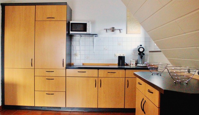 Cozy maisonette apartment with fireplace near various hiking trails