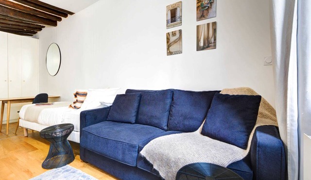 Cozy Marais Studio Next to the Seine - Pont Marie