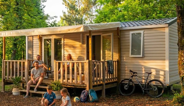 Cozy mobile home with terrace - Sleeps 6