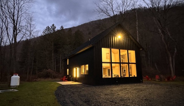 Cozy modern cabin in the woods. 5+ acres. 16 min's to Hyner. 1hr PSU. EV CHARGER