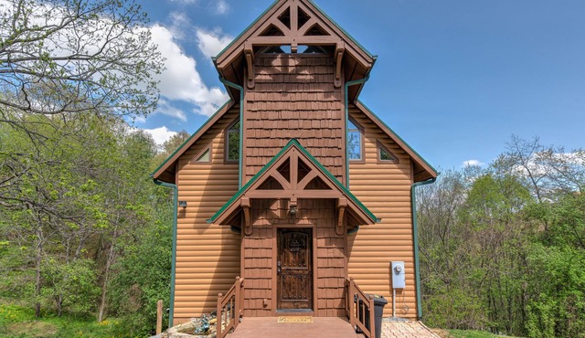 Cozy Mountain Cabin w/Home Theater near Great Smoky Mountains. Pet-Friendly!