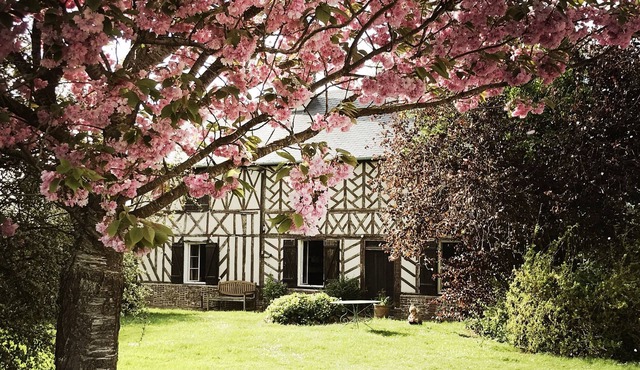 Cozy, quiet farmhouse, 1 ha park, orchard, castles, sea 50 km