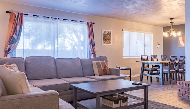 Cozy Ranch Home w/Fireplace, Large Yard, Near ASU