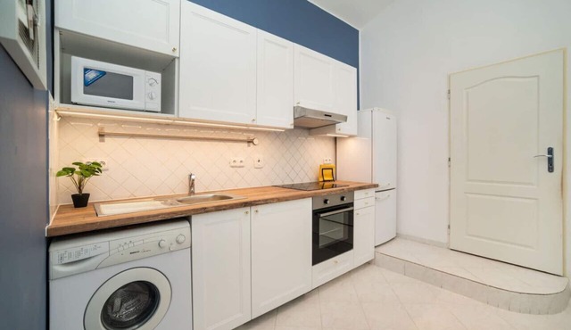 Cozy, retro-styled flat in beautiful Zizkov