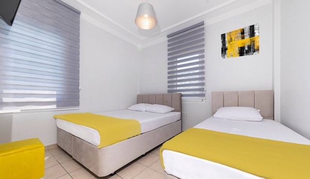 Cozy Room with Shared Pool near Gumbet Beach