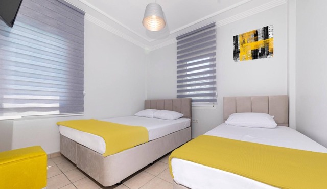Cozy Room with Shared Pool near Gumbet Beach