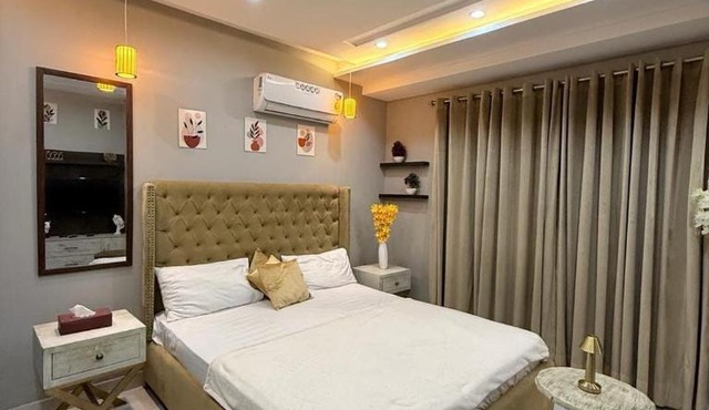 Cozy Self-Con Studio in Bahria Town - Perfect for Short Stays