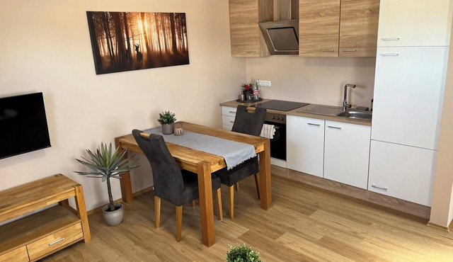 Cozy, small vacation apartment directly in the nature experience village Nettersheim