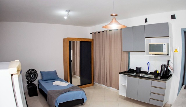 Cozy studio 30 seconds from Bosque and everything you need within a 2-minute walk!