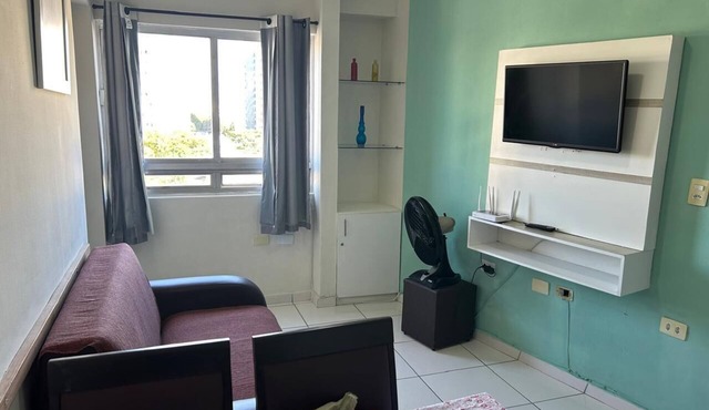 Cozy studio apartment, close to everything, kitchen with lots of utensils.