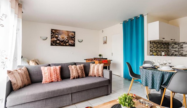 Cozy Studio - CDG - Parc des Expositions - ARENA Grand Paris