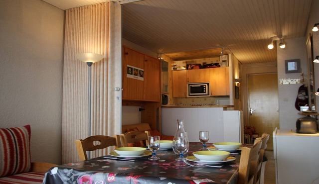 Cozy studio for 4 people with valley view in Chamrousse