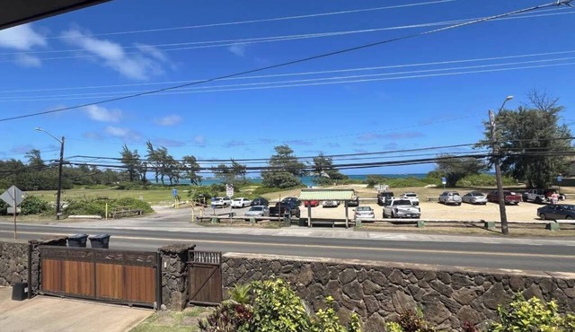 Cozy studio in charming Laie, Ocean view, AC, 30 day