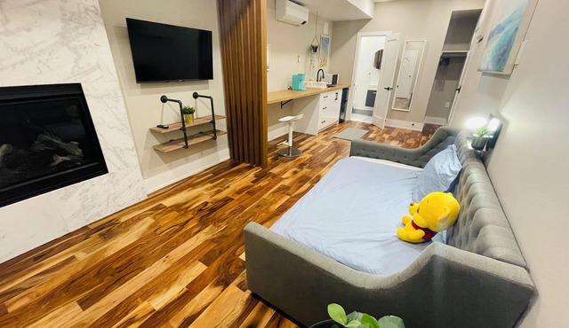 Cozy Studio In Toronto Smart TV