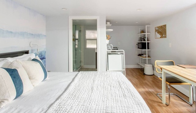 Cozy Studio with Separate Entrance Steps From Downtown
