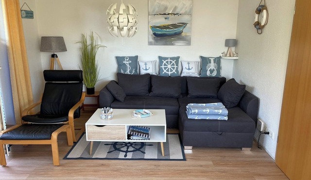 Cozy two-room apartment close to the beach