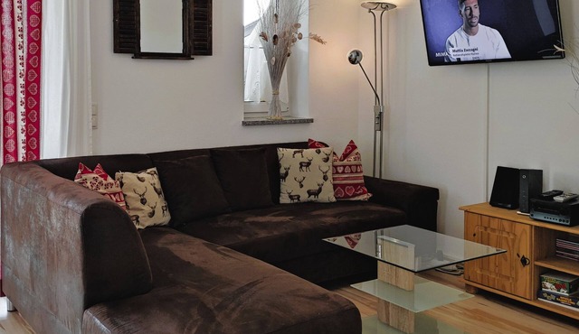 Cozy vacation accommodation "Sonne" in Oberstaufen/Kalzhofen, dogs allowed