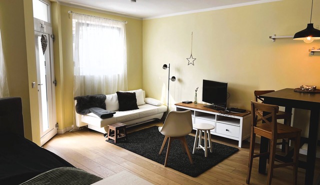 Cozy vacation apartment (35sqm) in a quiet location with walk-in shower