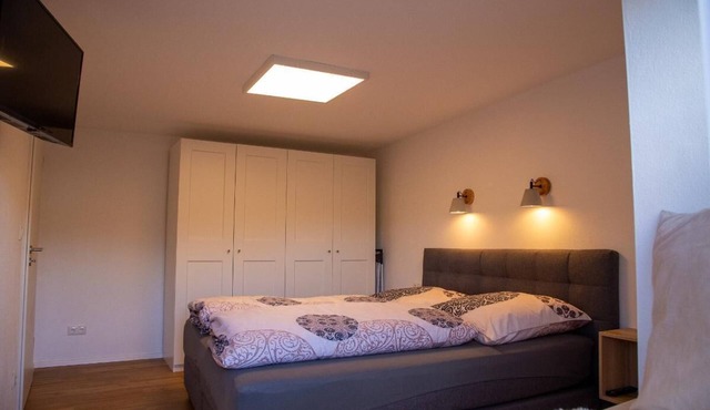Cozy vacation apartment with tiled stove for 4 people