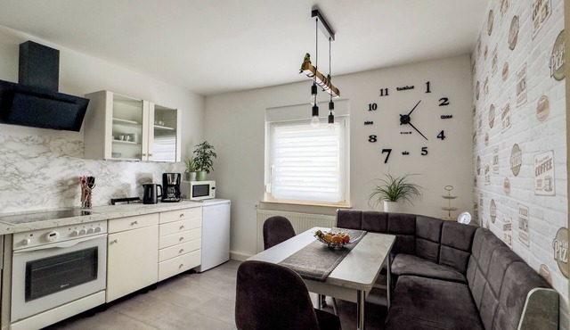 Cozy vacation apartment, located between the Saxon. Switzerland a. the Dresden.