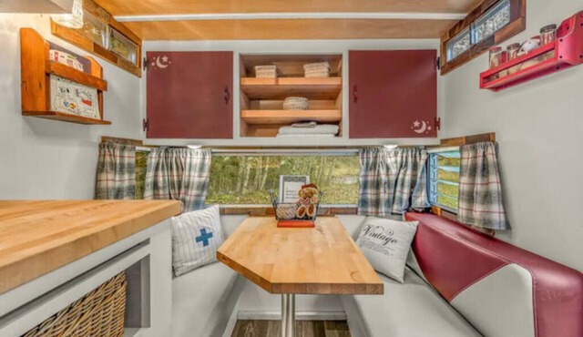 Creek-Side Camping in a Classic - Unique Northwest Vacation Rentals