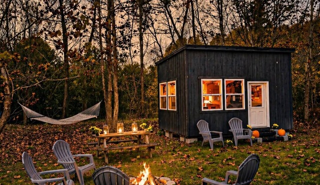 Creekside Cabin - 20 Peaceful Acres with Pond View