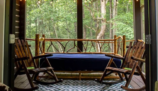 Creekside Gem | Hot Tub, Sleeping Porch, Fire Pit