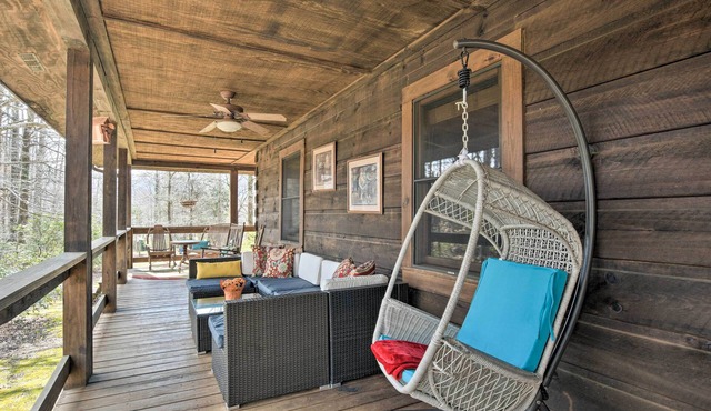 Creekside Marietta Cabin Retreat w/Fire Pit!