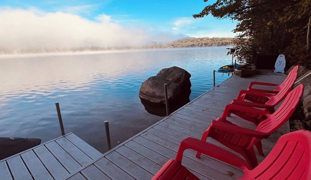 Crystal Lake Camp Getaway – 3BR with Bunk Room & Private Lake Access