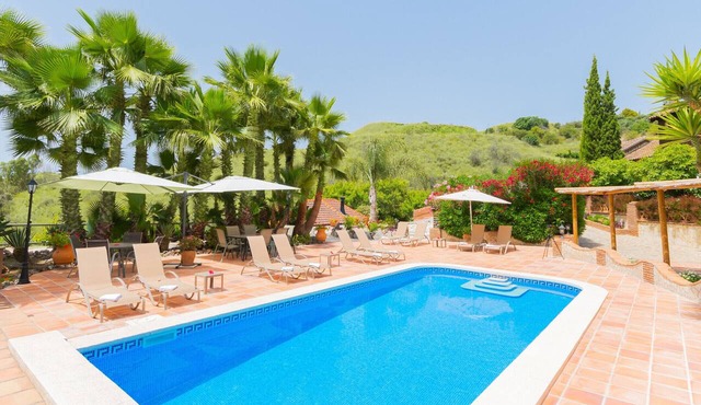 Cubo's Mijas Finca Huerta Rica Palmeral/shared pool/views