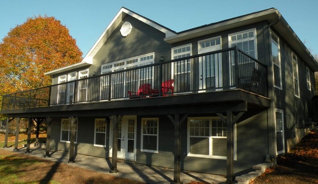 Custom Built Home On The Scenic Waterfront Facing The Picturesque MarriottsCove