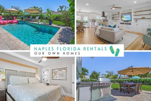 Custom Naples 3BDRM Luxe HomeHtd PoolSuperClean