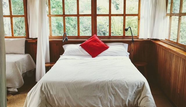 Cute and comfortable cabins in the Dota Mountains
