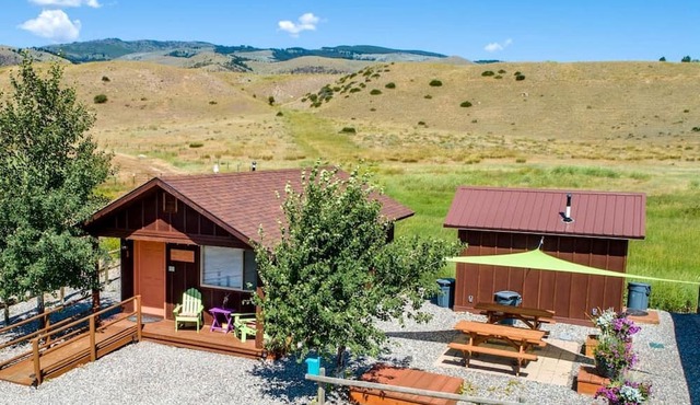 Cute Tiny Cabin near Yellowstone National Park for an Unforgettable Getaway in Emigrant, Montana