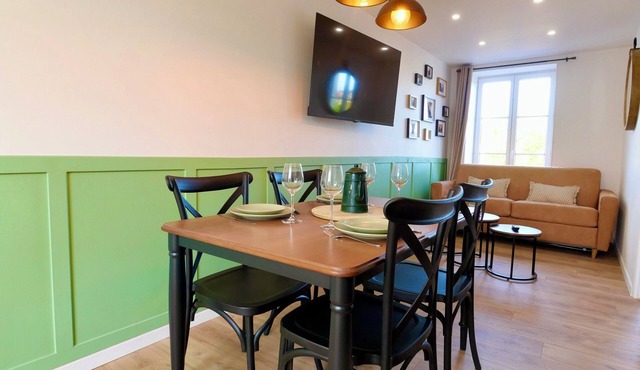 D-DAY SUITES:Liberty 35m²/Centre Ville/4 pers/2min from train station/15min from Utah Beach