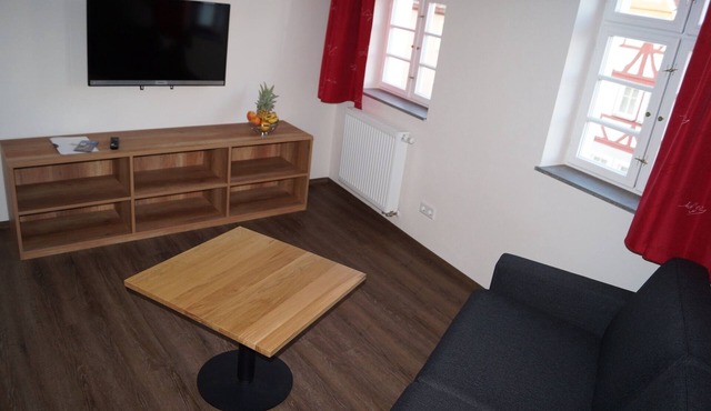 Dachgeschoß Wohnung für 4 Personen mit Blick über die Dächer der Altstadt