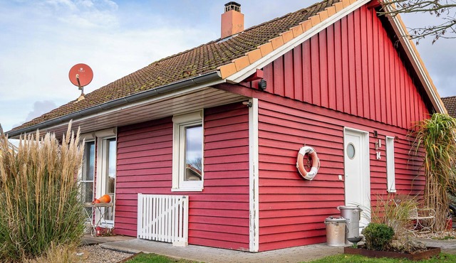 Danish style wooden house in Holstein Switzerland