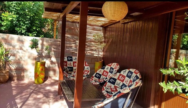 Dar l'eau Vive - Bungalow family with Atlas view