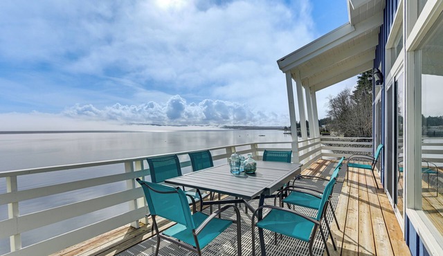 Decks & Views: Waterfront Shelton Home