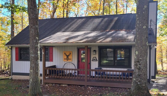 Deer Ridge Cozy 2-Bed Cabin w/fire pit & fireplace