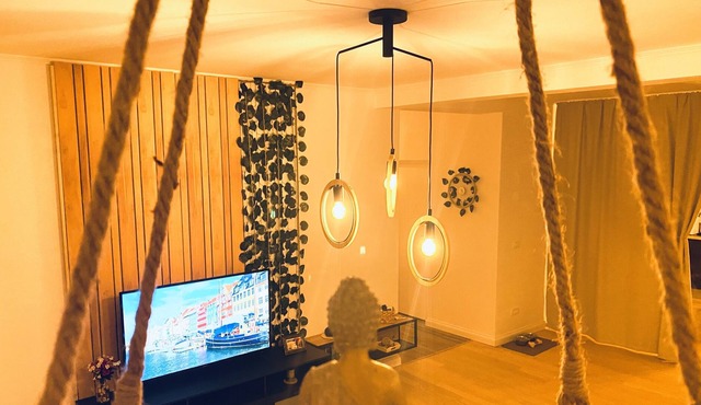 Dekan Forest Apartment No. 4 with private garden and forest view.