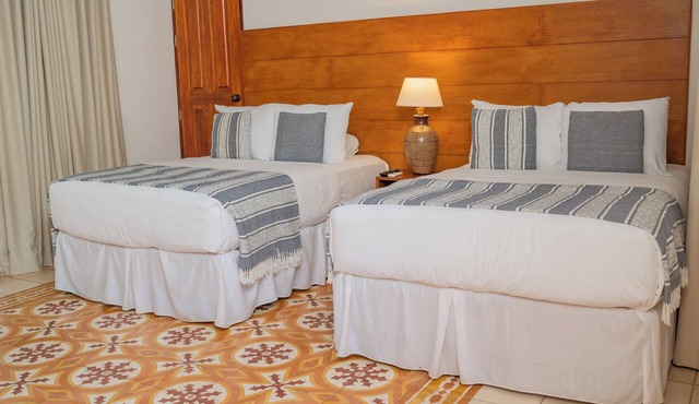 Deluxe double full size bedroom