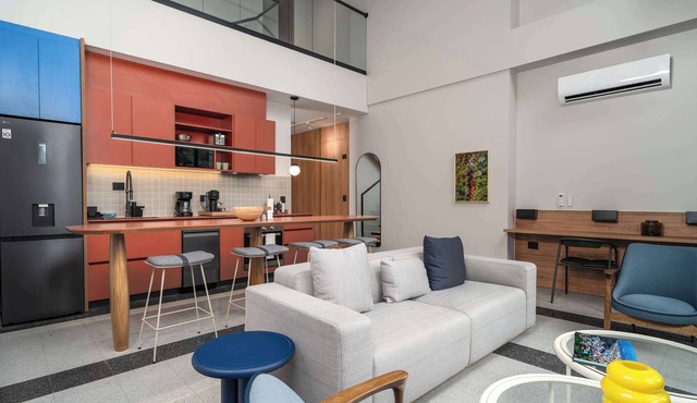 Deluxe Duplex Upscale Granada | 2 Bed/2 Bath | 201